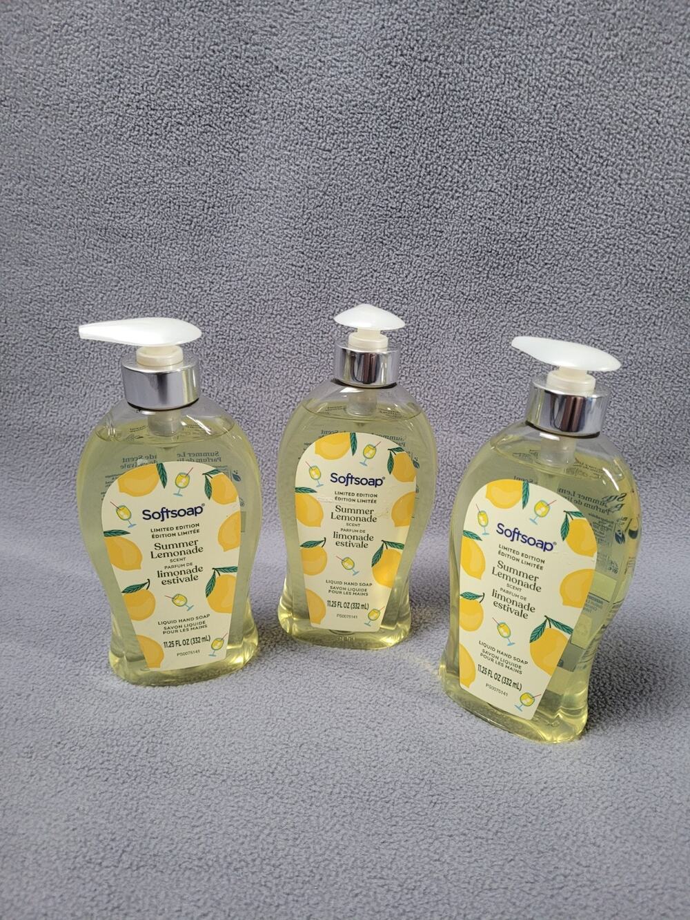 SOFTSOAP Summer Lemonade MOISTURIZING HAND SOAP (Pack 3) 11.5 oz! Large size!!